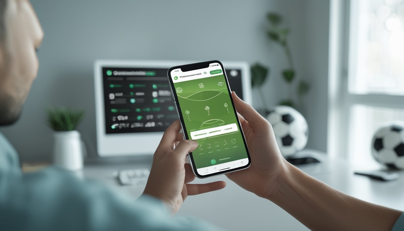 Cara Main Taruhan Bola Online Via Smartphone Android & iOS Aman